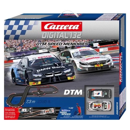 Carrera Digital 132 DTM Speed Memories 7.3m