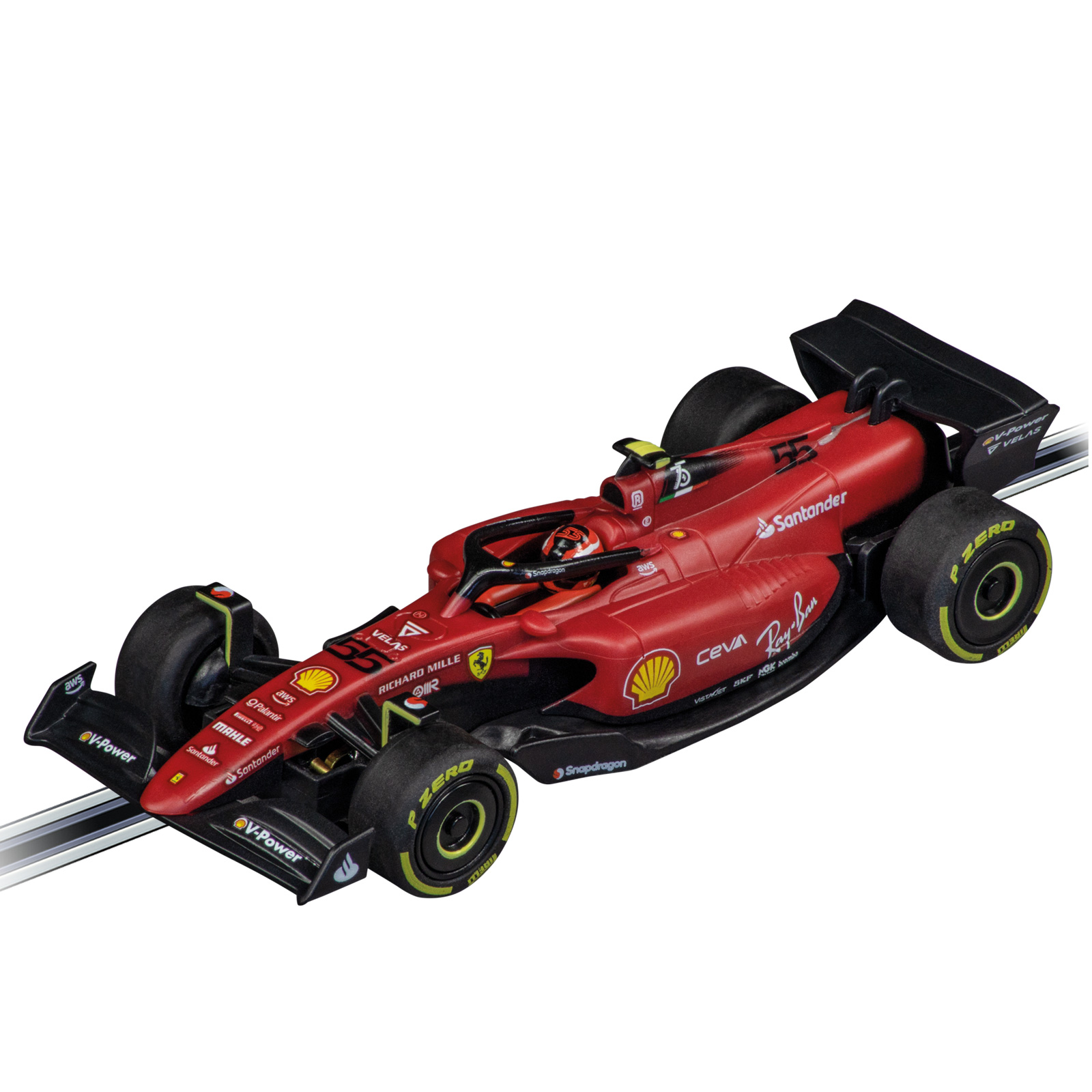 Carrera GO!!! Ferrari F1-75 Sainz No.55 - Buy online now